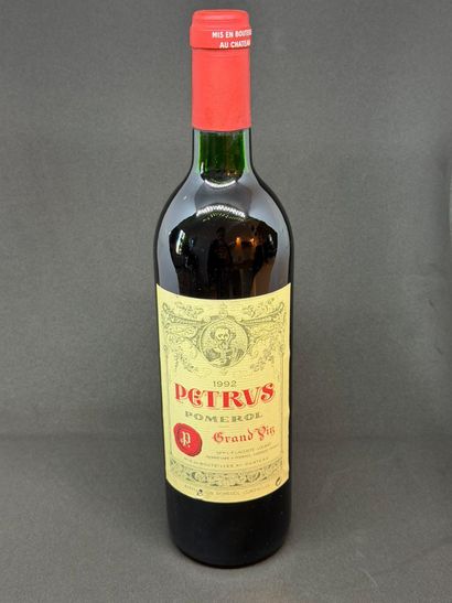 1 bottle Pomerol, Petrus, 1992. 

This lot...