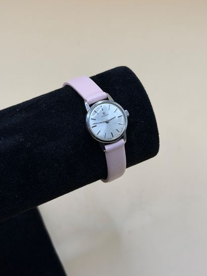 OMEGA 
Circa 1965
Steel ladies' watch with...