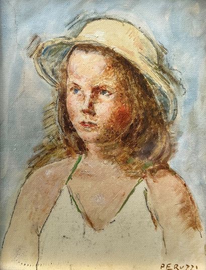 Cesare PERUZZI (1894-1995)
Portrait of a...
