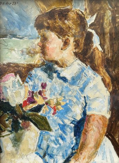Cesare PERUZZI (1894-1995)
Portrait of a...