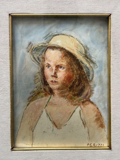 Cesare PERUZZI (1894-1995)
Portrait of a...