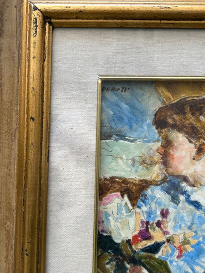 Cesare PERUZZI (1894-1995)
Portrait of a...