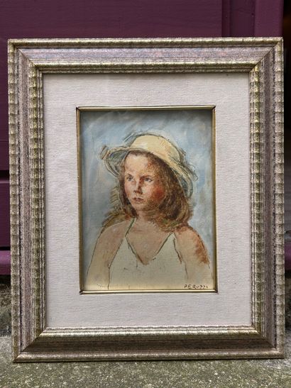 Cesare PERUZZI (1894-1995)
Portrait of a...