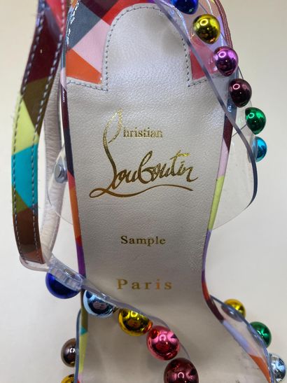 CHRISTIAN LOUBOUTIN 
Pair of 