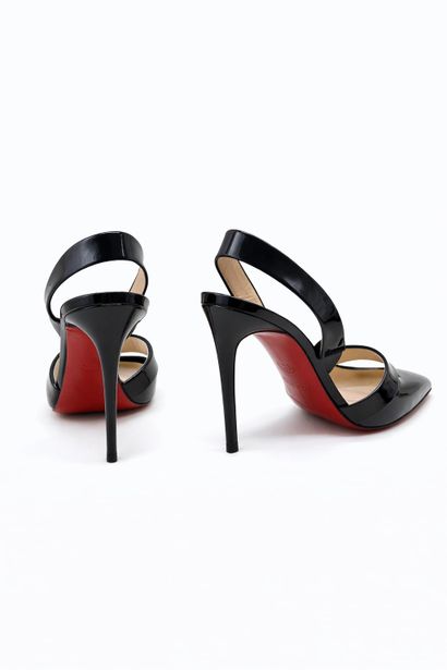 CHRISTIAN LOUBOUTIN
Pair of black patent...