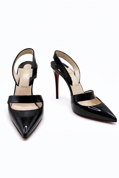 CHRISTIAN LOUBOUTIN
Pair of black patent...