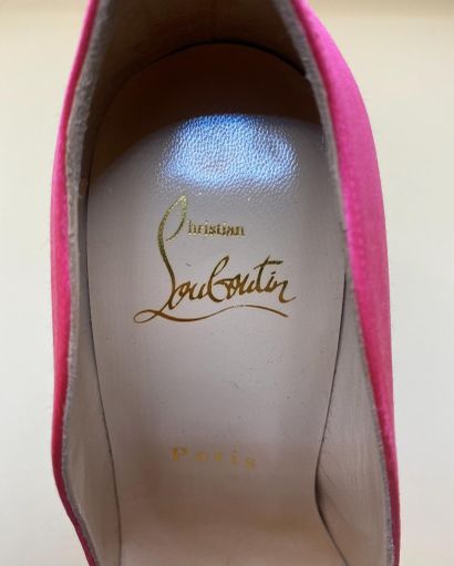 CHRISTIAN LOUBOUTIN 
Pair of 