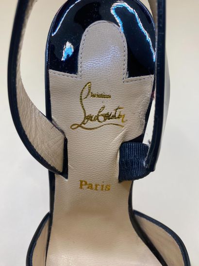 CHRISTIAN LOUBOUTIN
Pair of black patent...