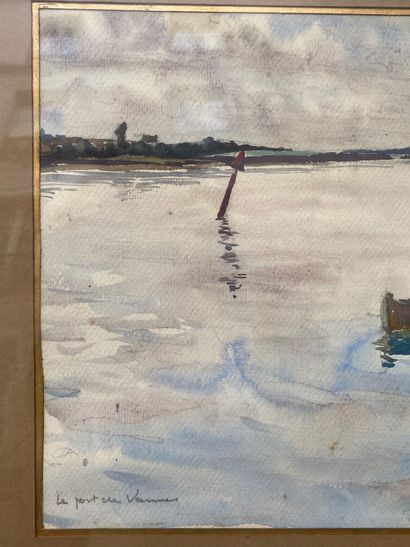 Simon BUSSY (1870–1954)
The Port of Vannes,...