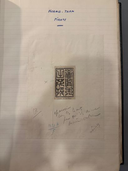 [MANUSCRIPT]. CHACK (Paul). Hoang Tham, Pirate.
Complete...