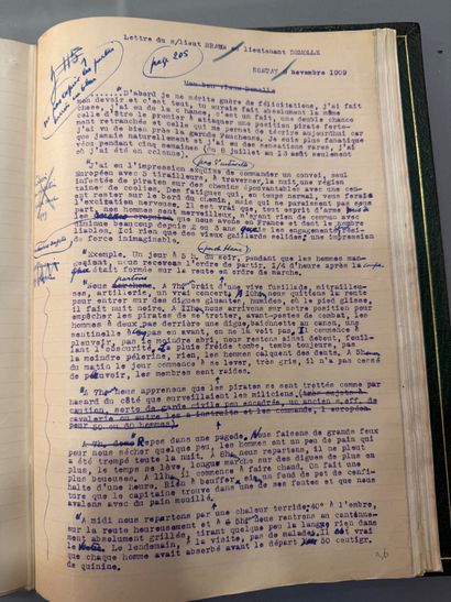 [MANUSCRIPT]. CHACK (Paul). Hoang Tham, Pirate.
Complete...