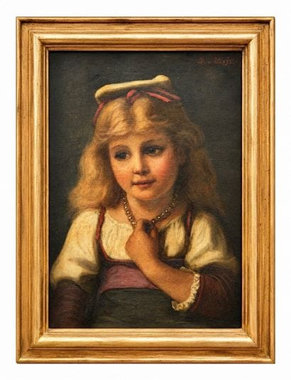 Lina VON WEILER (1830–1890)
Portrait of a...
