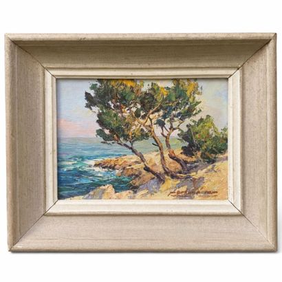 Fortuné CAR (1905–1970) 
Mediterranean Landscape...