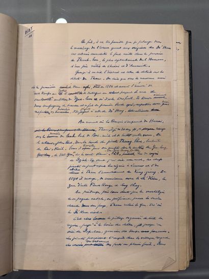 [MANUSCRIPT]. CHACK (Paul). Hoang Tham, Pirate.
Complete...
