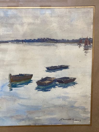 Simon BUSSY (1870–1954)
The Port of Vannes,...