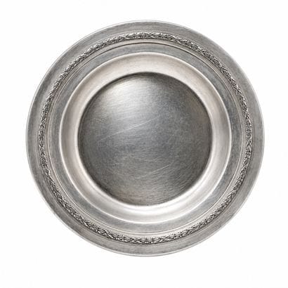 OLIER ET CARON 
Soucoupe en argent (950/1000)...