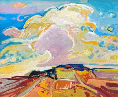 Jean KRILLÉ (1923–1991) 
Landscape
Oil on...