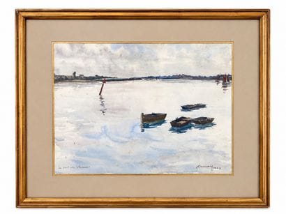 Simon BUSSY (1870–1954)
The Port of Vannes,...