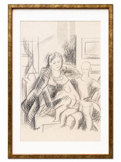 Louis LATAPIE (1891–1972)
Portrait of a Mother...