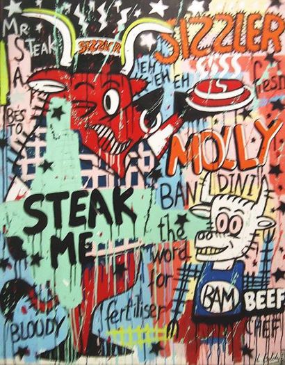LORENZO BOLDY
MR STEAK ME - 2007 technique...