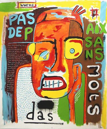JEAN LUC FEUGEAS
LES MOTS - 2010 technique...