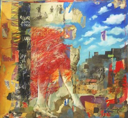 SARAH SIMON
CHATOIT - 2007 technique mixte...