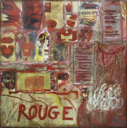 SOPHIE COSTA
ROUGE - 2008 technique mixte...