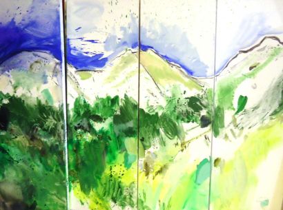 Caroline AVIAS
Quadriptyque - Les Alpilles...