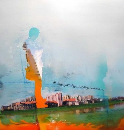 FREDERICK GAGNE
Androga Jest Huile sur toile...