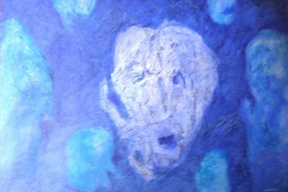 CLOUIN
Pétrifié Acrylique sur toile 115x...