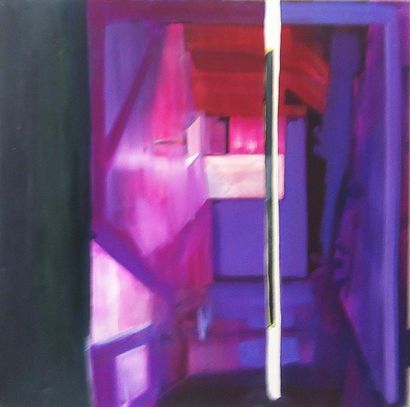 HAZEL ANN WATLING
Theatre purple - 2010 huile...
