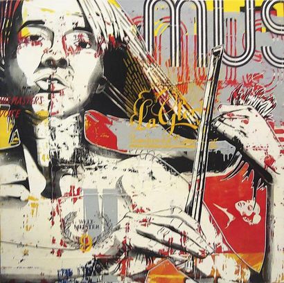 STF
EUTERPE - 2010 technique mixte sur toile...