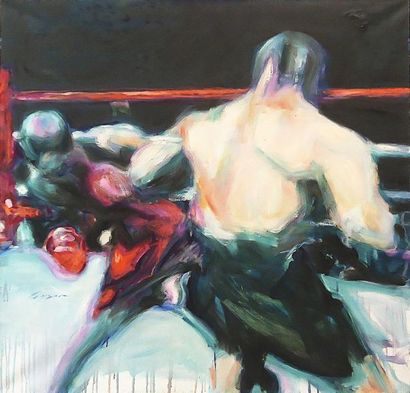 CYRIL LEYSIN
L ESQUIVE - 2010 Huile mixte...