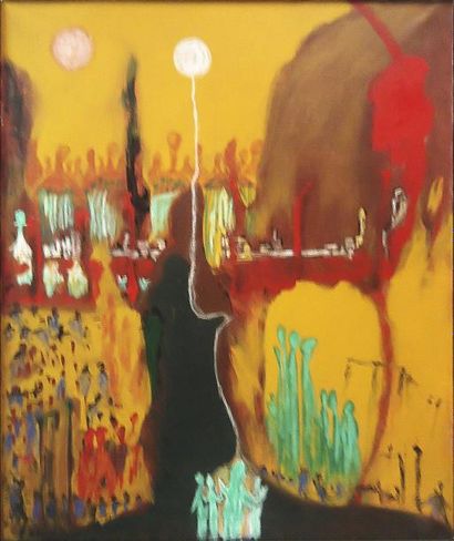 SOXNA
JEUX D ENFANT - 2005 Acrylique sur...
