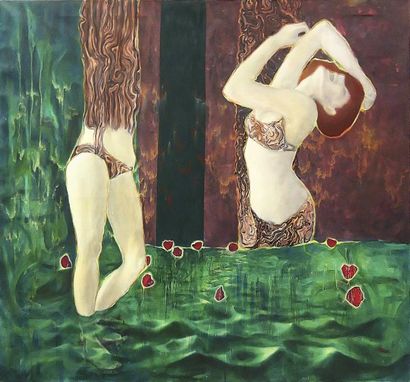 RUXANDRA RALEANU
Éva acrylique et huile sur...