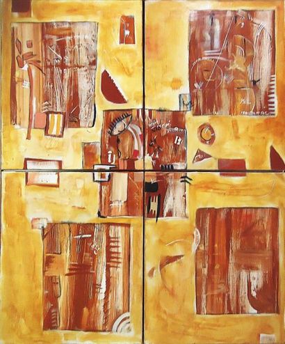 SYLVAIN LEPAGE
AFRO - 2006 technique mixte...