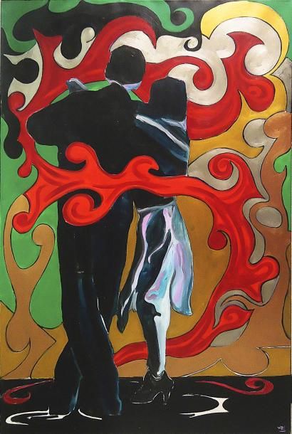 WERNER PANS
TANGO ADN - 2010 Acrylique sur...