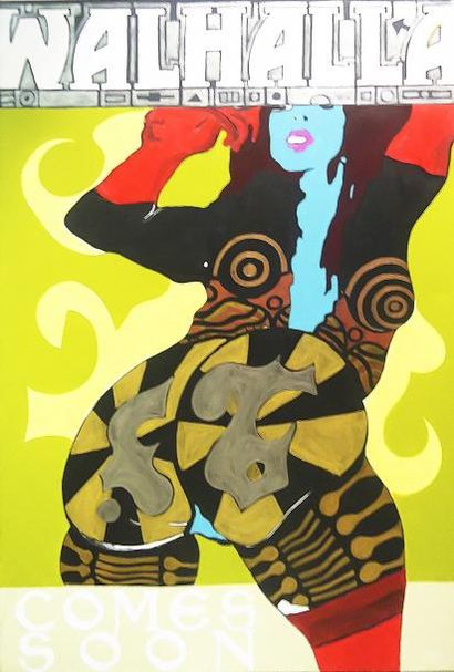 WERNER PANS
WALHALLA - 2009 Acrylique sur...