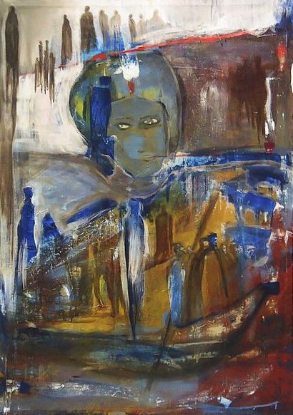 SOXNA
FEMME DU PASSEUR - 2010 Acrylique sur...