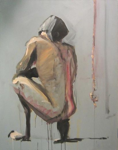 LOU ROS
HOMME NU DE DOS -2007 Acrylique sur...
