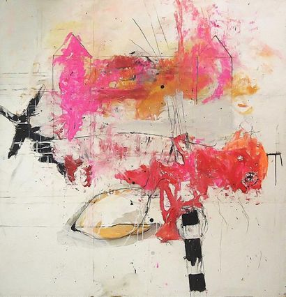 Philippe CROQ
Sans titre (château rose) 2008...