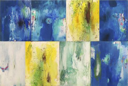 Caroline AVIAS
Polyptyque Jardin de Majorelle...