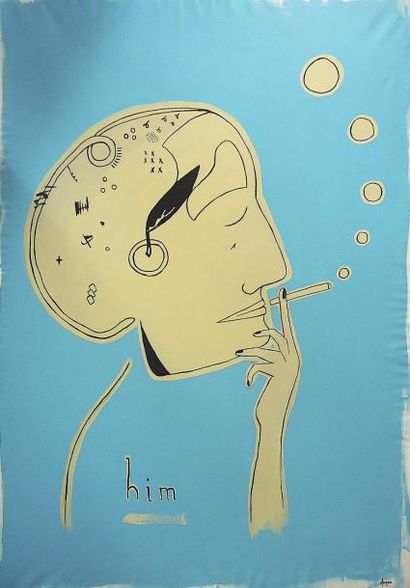JEAN LUC FEUGEAS
HIM - 2010 acrylique sur...