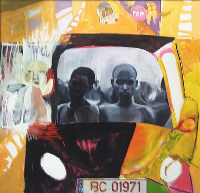 IOAN DRAGOS BURLACU
TRAFIC #2 - 2001 Huile...