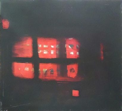 SOXNA
FENETRE ROUGE - 2010 Acrylique sur...
