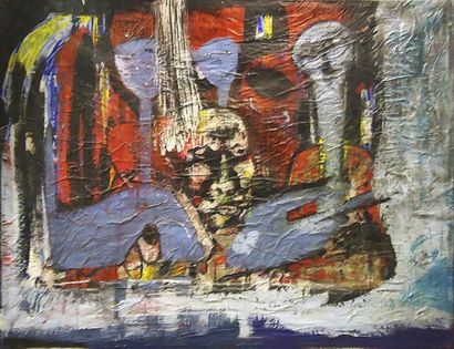 SOXNA
WADE - 2008 Technique mixte sur toile...