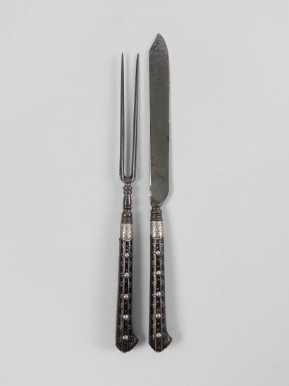 Germany. 
Pair of cutlery sets consisting...