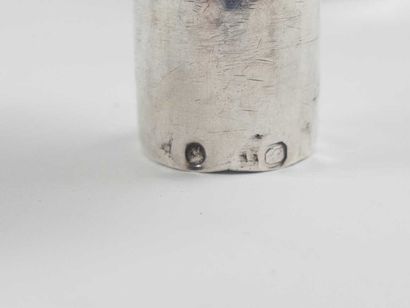 Empire period.
Pair of torches with circular...