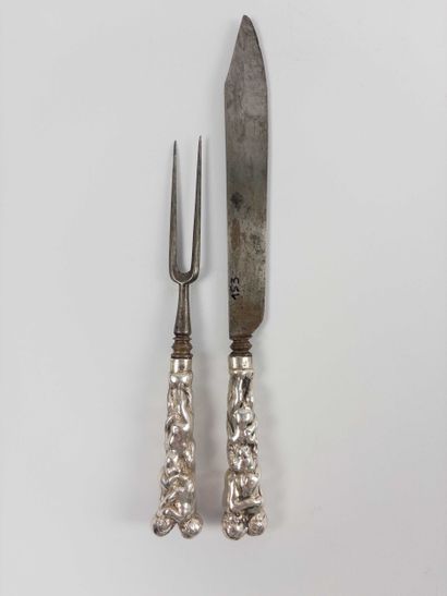 Netherlands.
Pair of flatware consisting...