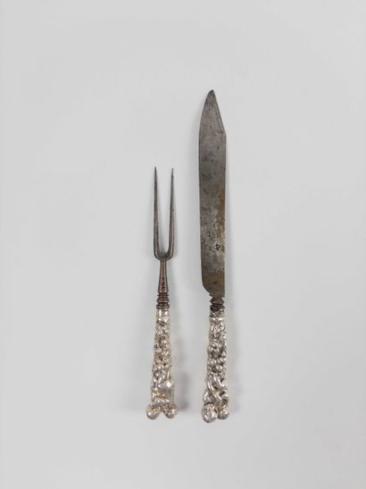 Netherlands.
Pair of flatware consisting...